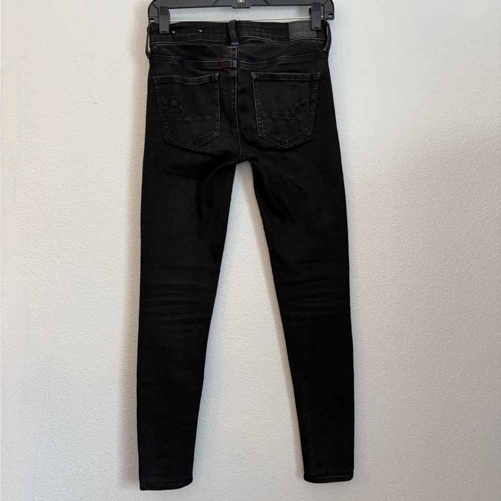 American Eagle Outfitters Black Jeggings - Picture 4 of 9
